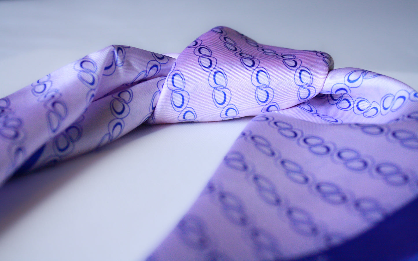 Purple silk 60cm scarf