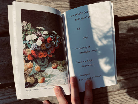 Of Shallows & Depths: Companion Book I. A journal that pairs Monet paintings with original poems.