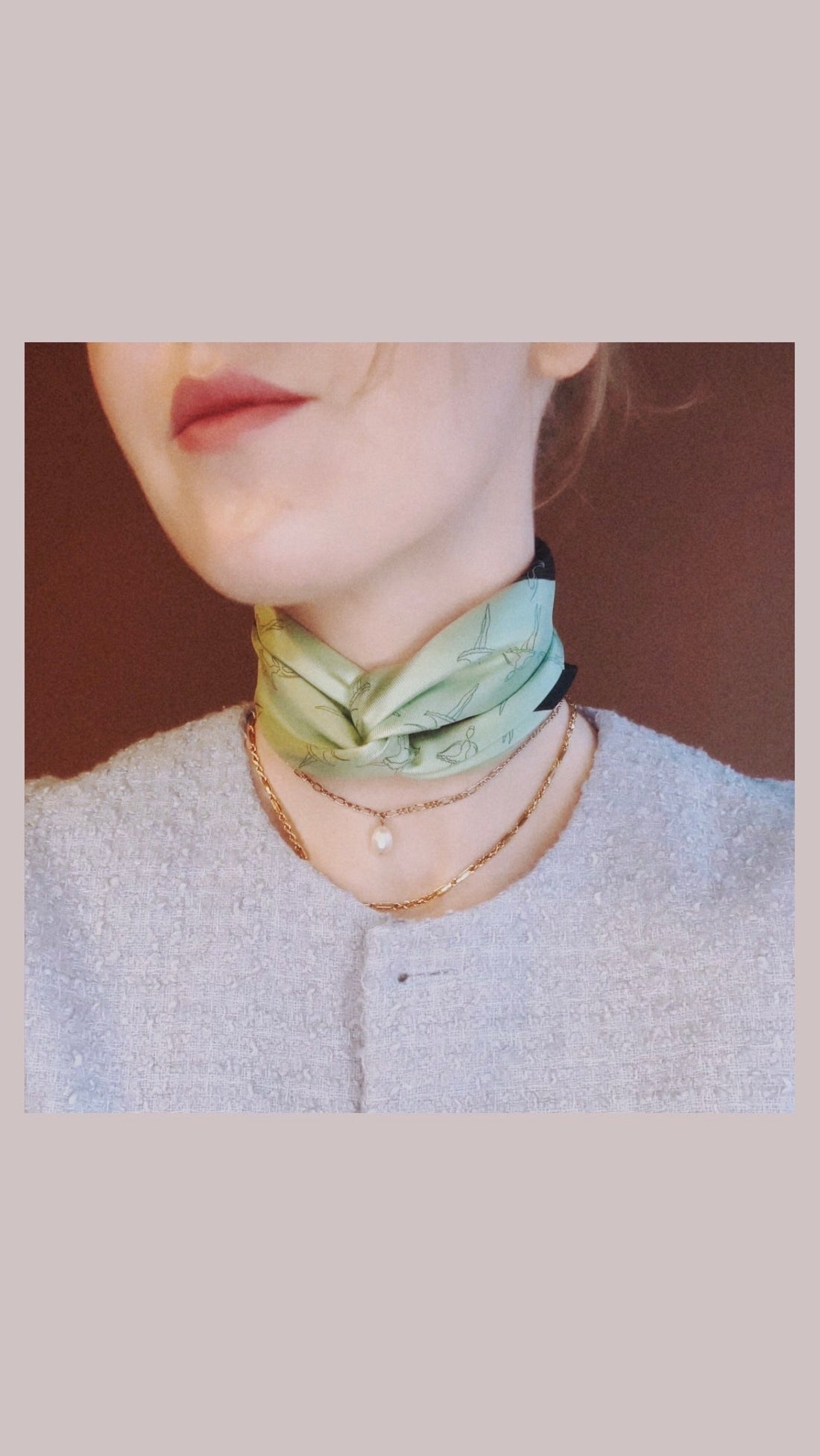 The Iconic Silk Square: Three Ways To Wear