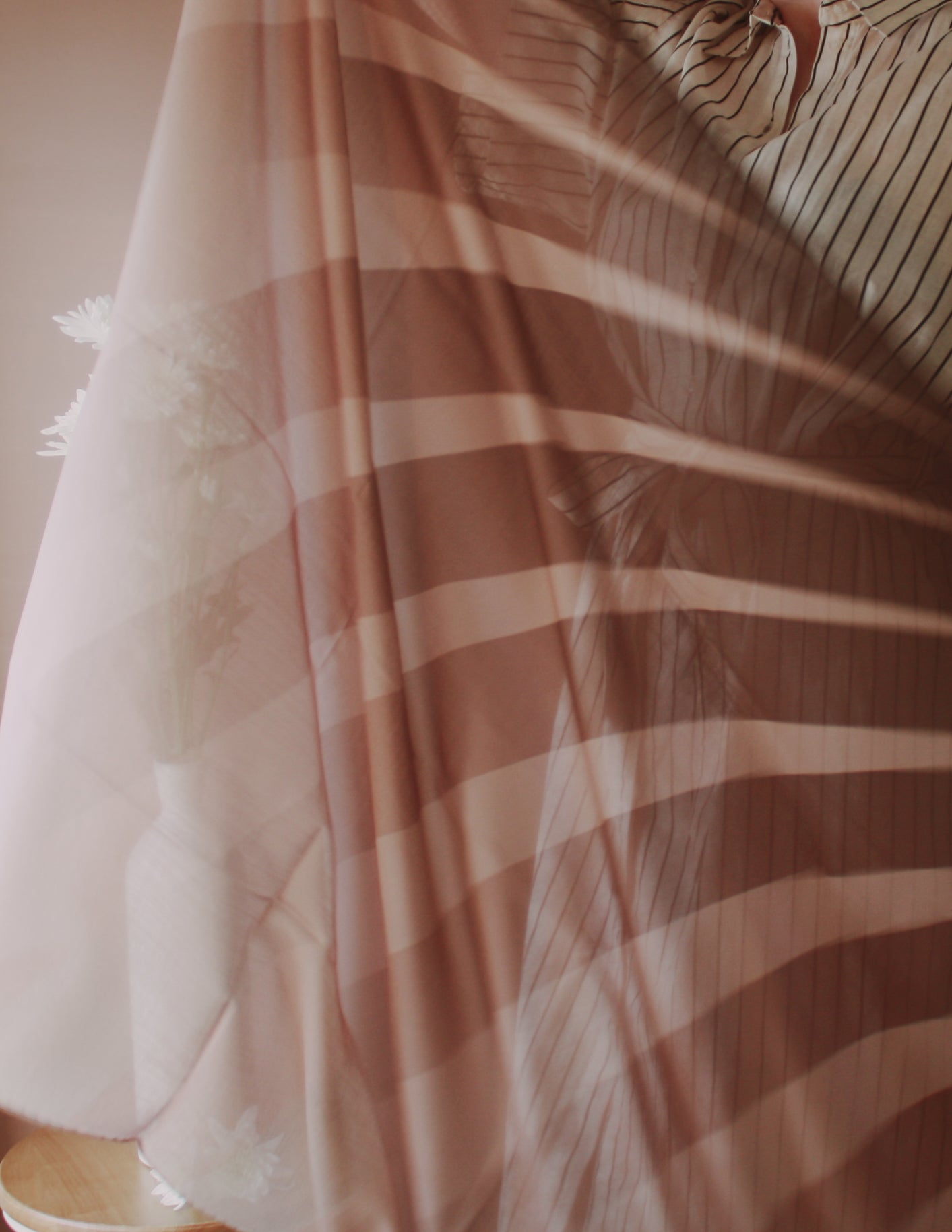 Bronze Sandrift Wool & Silk Scarf
