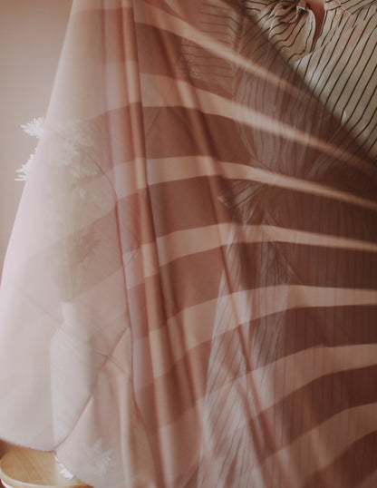 Bronze Sandrift Wool & Silk Scarf